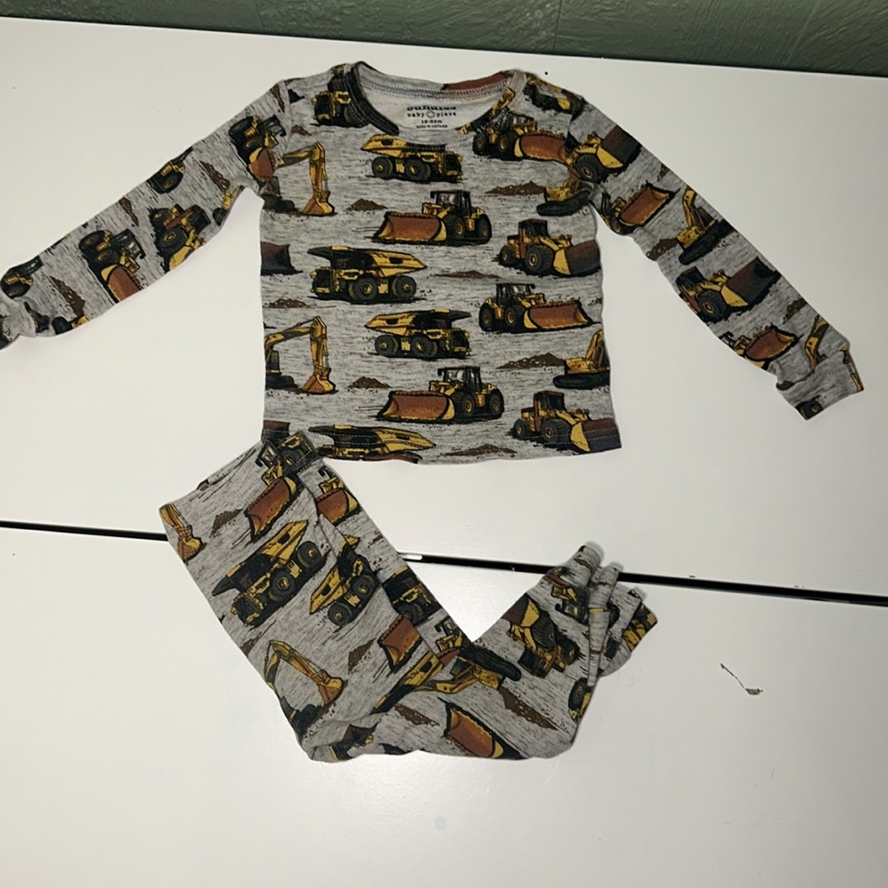 Construction Pajama Set 18-24 months